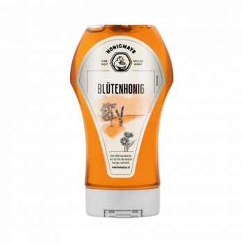 Honigmayr Blütenhonig, Dosierspender, 350 Gramm.png